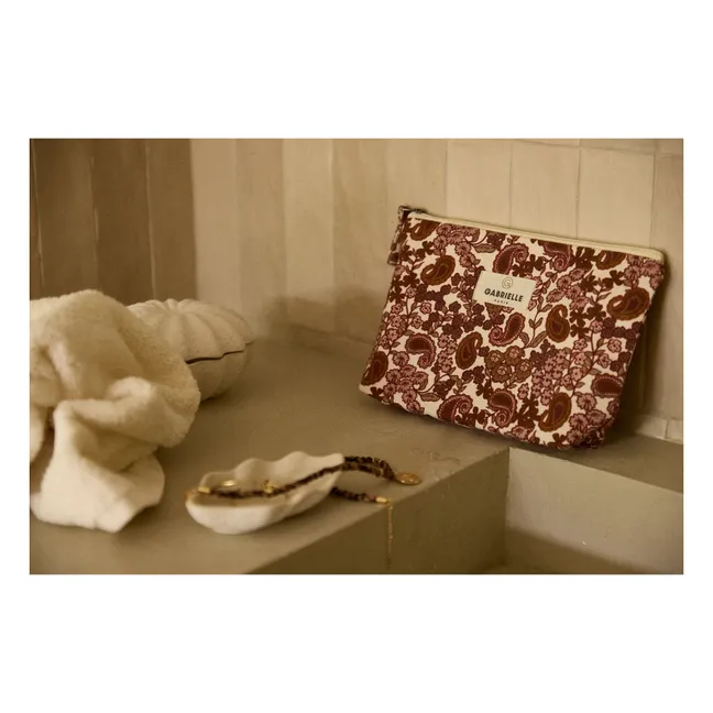 Federmäppchen Arabesque | Burgunderrot