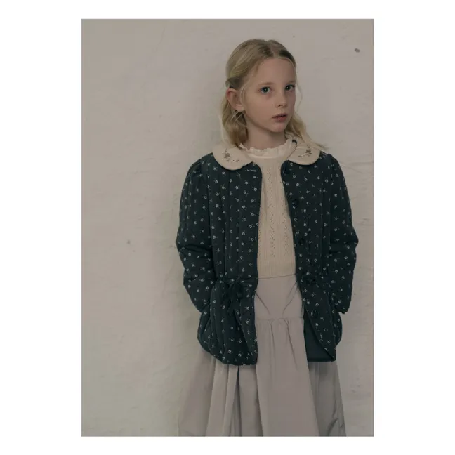 Chaqueta acolchada Beyiera Fleurie | Gris Carbón