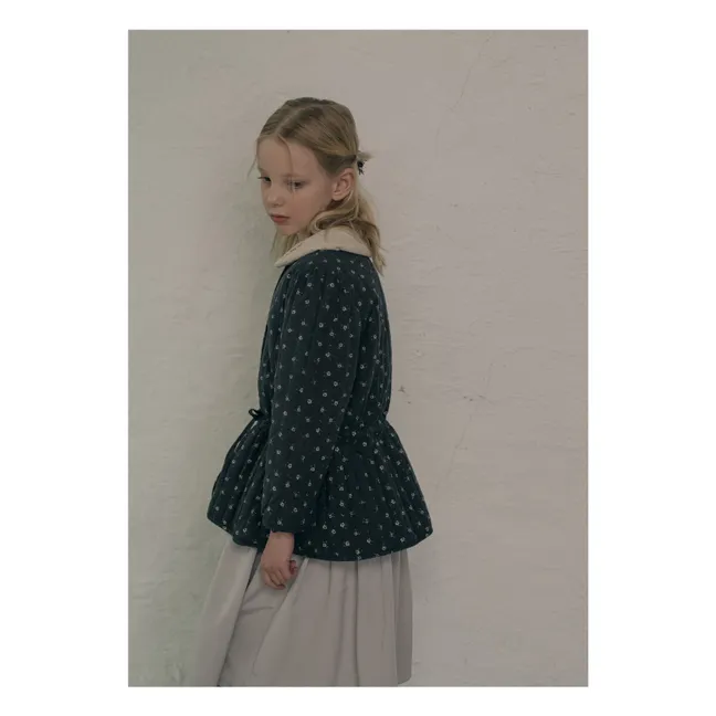 Chaqueta acolchada Beyiera Fleurie | Gris Carbón