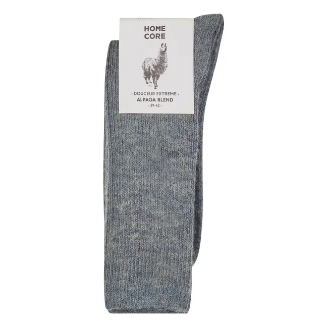 Earth Alpaca socks | Denim