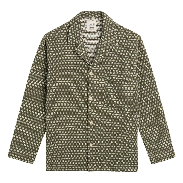 Maji Snow Jacke mit Stickerei aus recycelter Baumwolle | Khaki- Produktbild Nr. 0