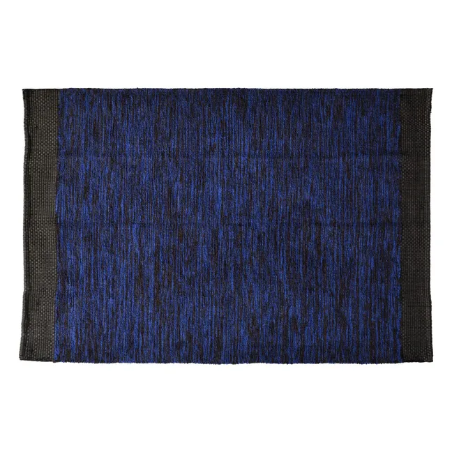 Zerbino in cotone riciclato opaco | Blu