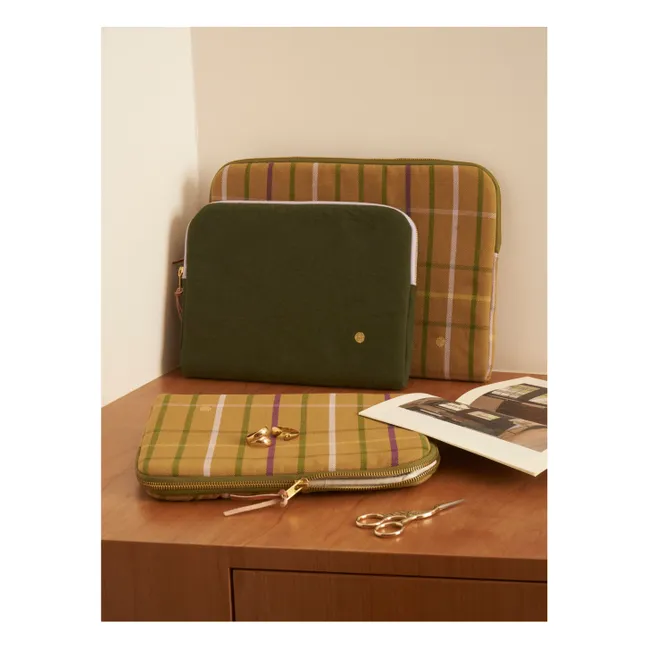 Housse d'ordinateur | Vert forêt