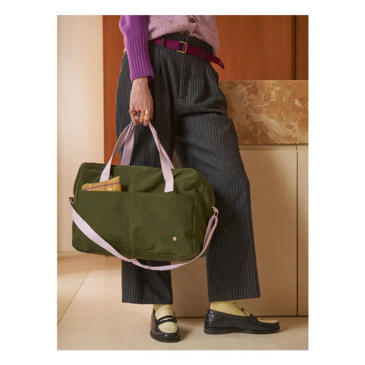Bolsa de viaje Iona | Verde bosque- Imagen del producto n°1