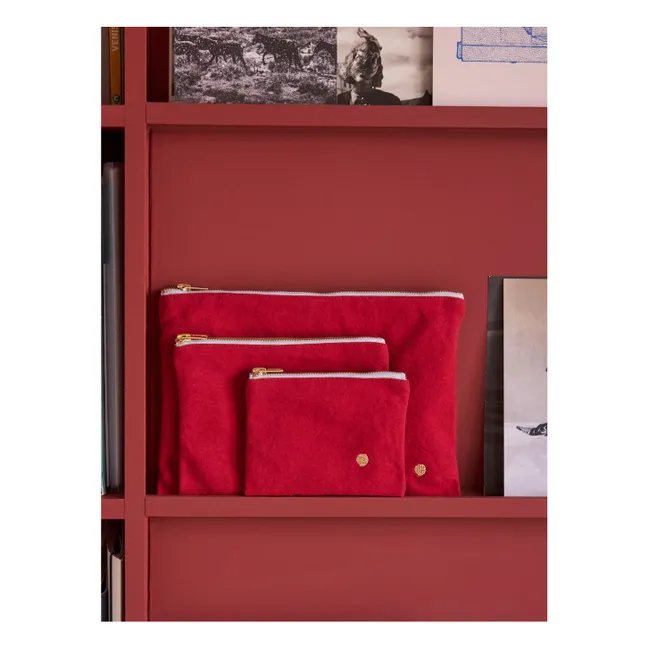 Iona-Pochette | Kirschrot