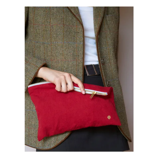 Iona-Pochette | Kirschrot