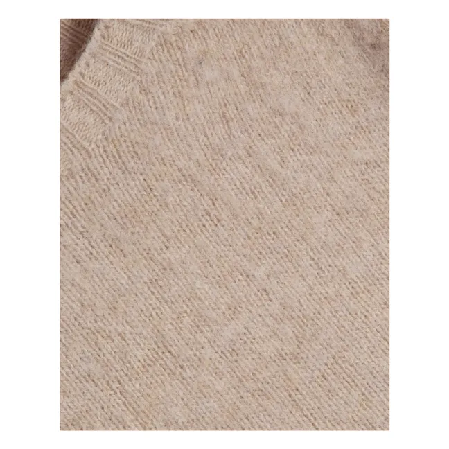 Suedehead Checker Pullover Wolle | Seidenfarben