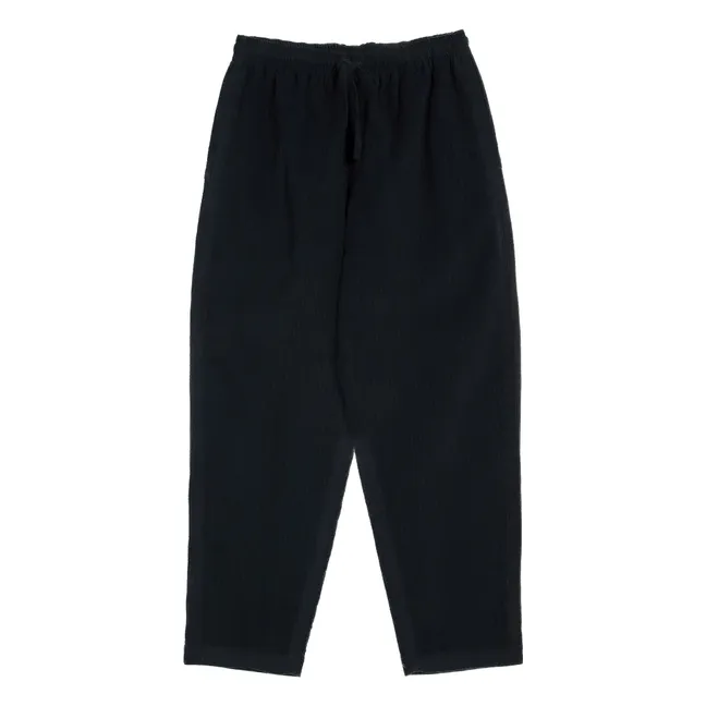 Pantaloni Alva Skate in cotone testurizzato | Blu marino