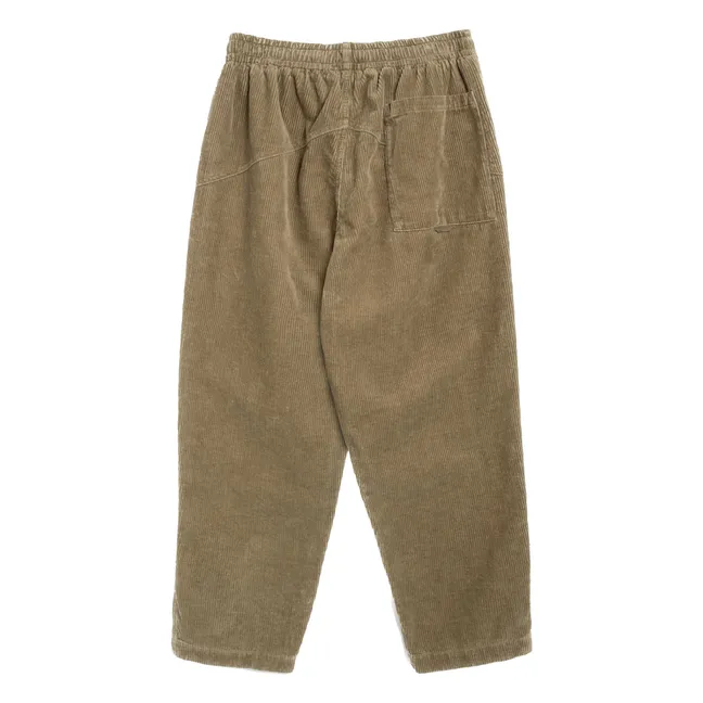 Pantaloni Alva Skate Velours | Marrone kaki