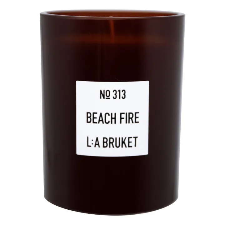 Bougie parfumée Beach Fire - 260g | Non teinté- Image produit n°0