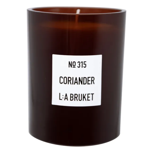 Bougie parfumée Coriander - 260g | Non teinté