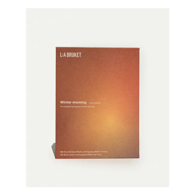 Coffret corps Winter Morning Citronnelle