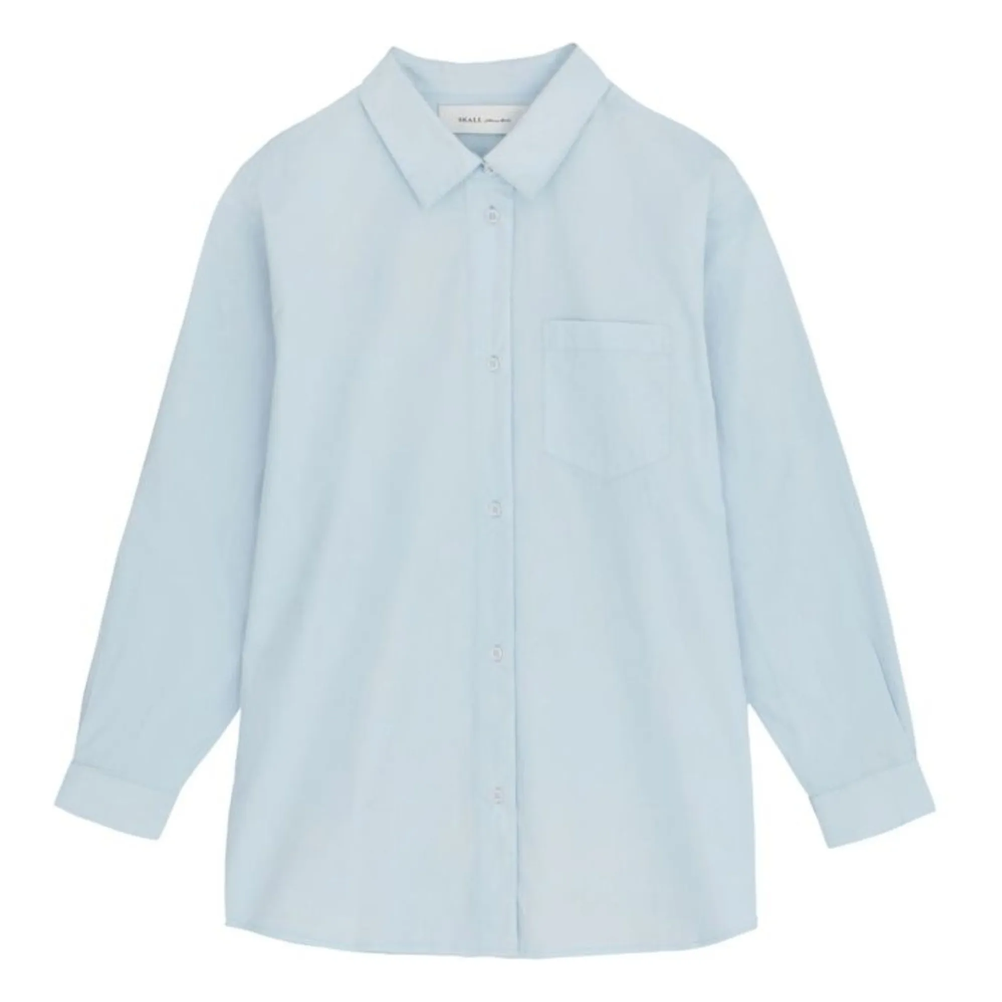 Skall Studio Light Blue Edgar Organic Cotton Shirt