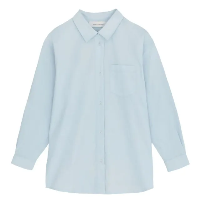 Hemd Edgar Bio-Baumwolle | Hellblau