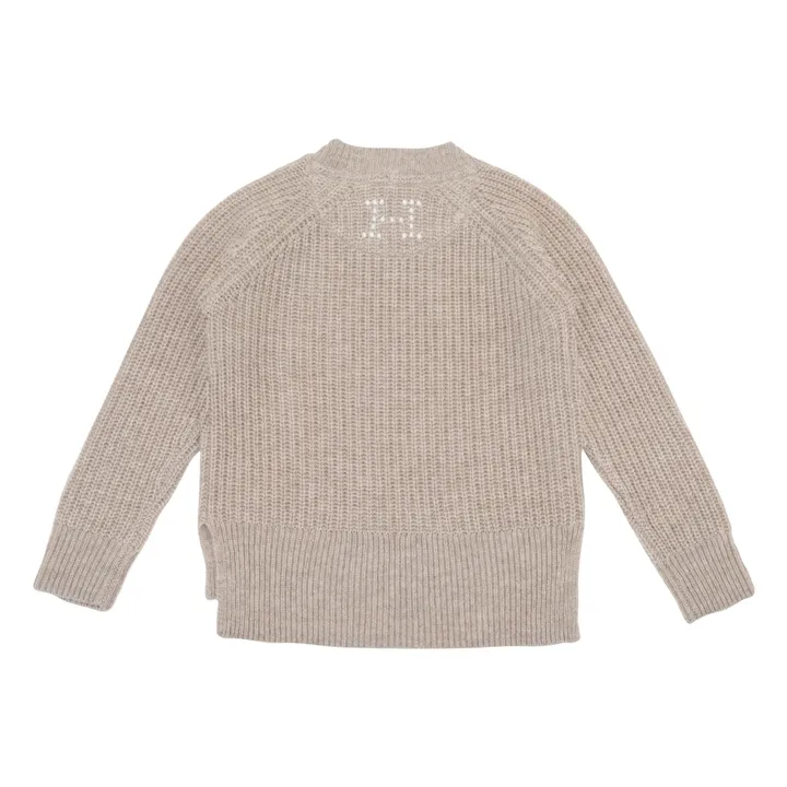Pull Ellis Laine et Cachemire | Beige- Image produit n°1
