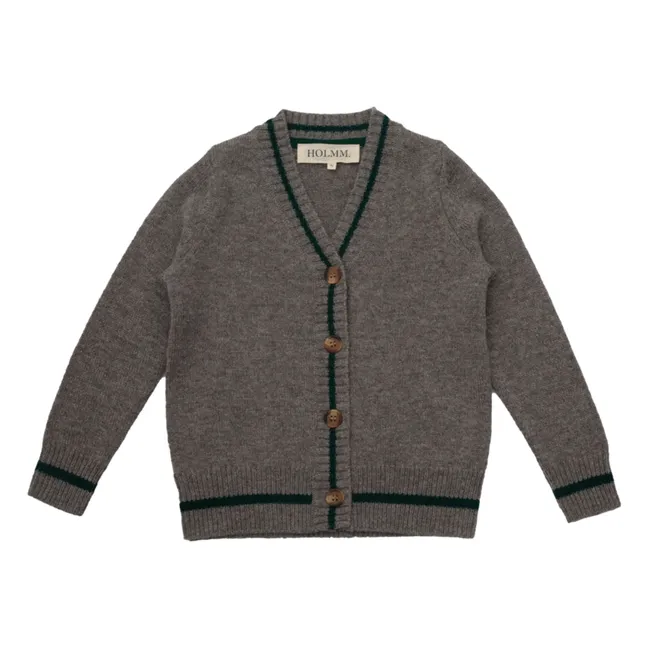 Alanui Merino wool and cashmere cardigan | Brown