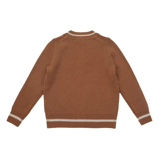 Gilet Alanui Laine Mérinos et Cachemire | Camel