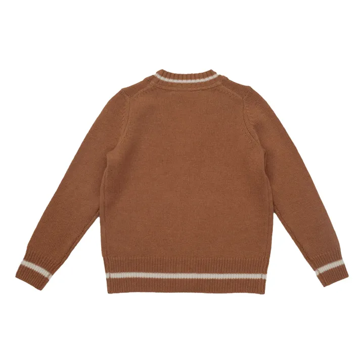 Gilet Alanui Laine Mérinos et Cachemire | Camel- Image produit n°1
