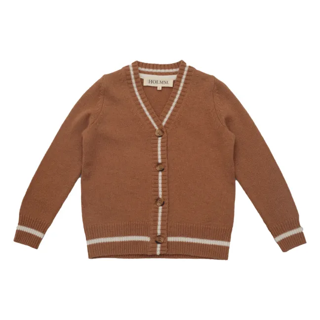 Gilet Alanui in lana merino e cashmere | Camel