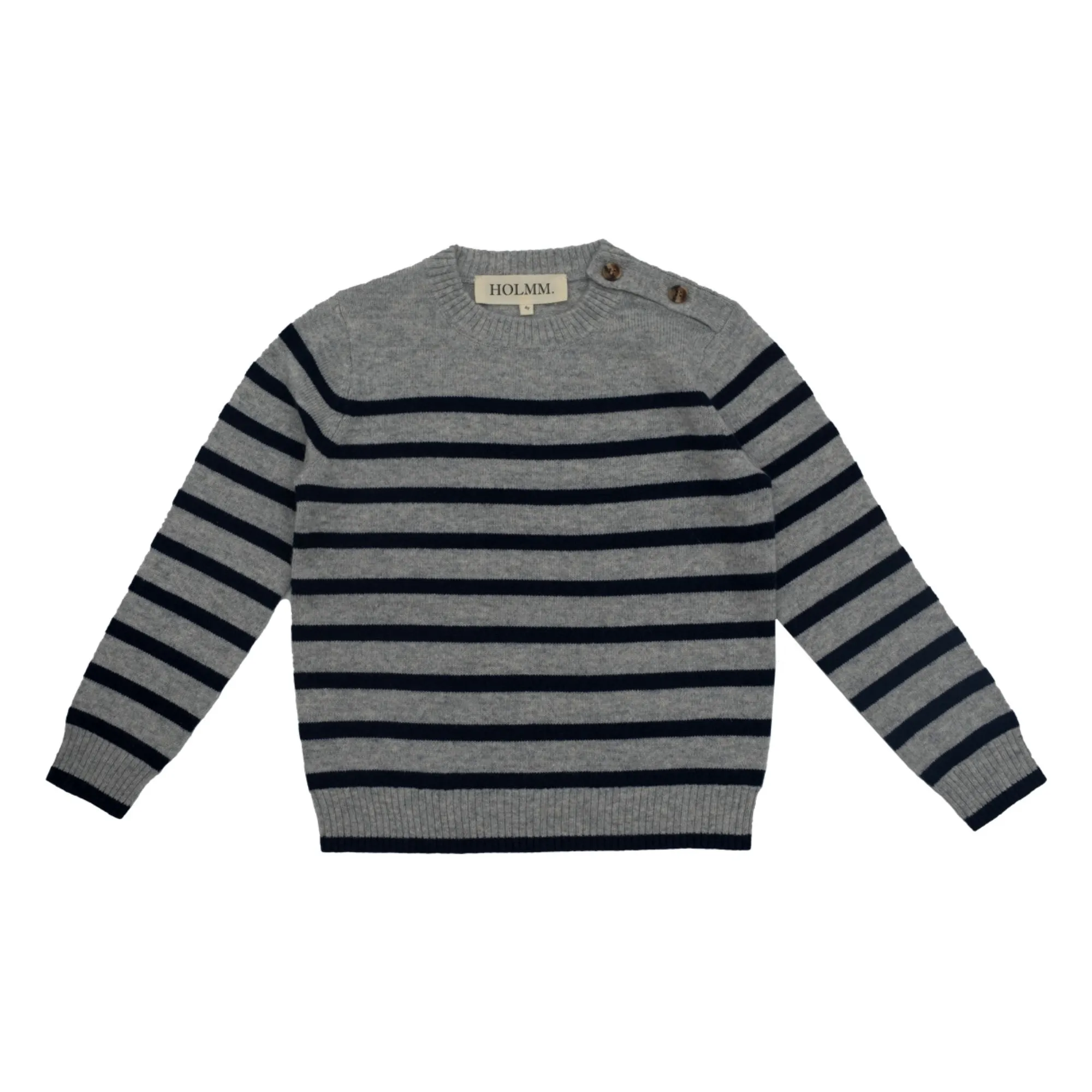 Holmm Heather Grey Obay Cashmere Sweater