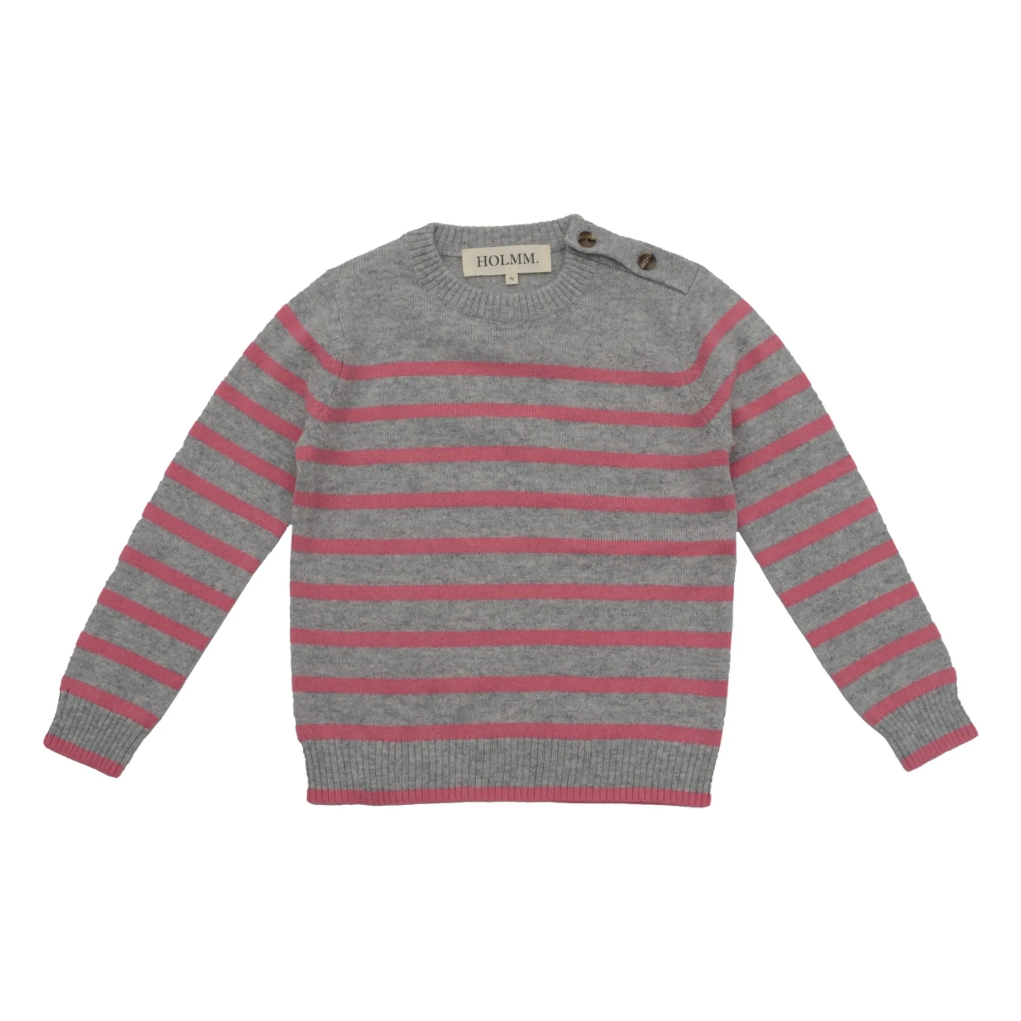 Holmm Grey Obay Cashmere Sweater