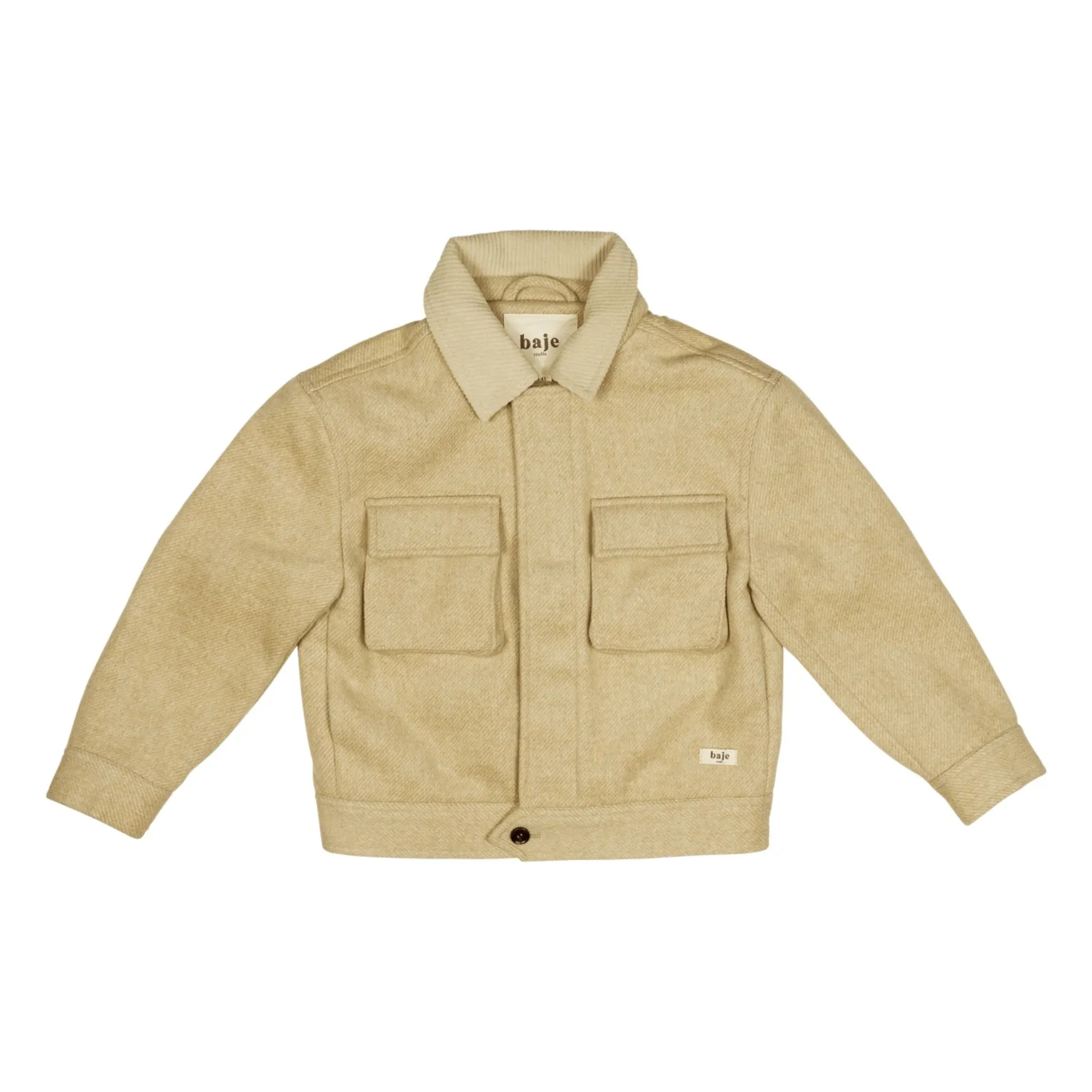 Baje Studio Sand Mascot Wool Jacket