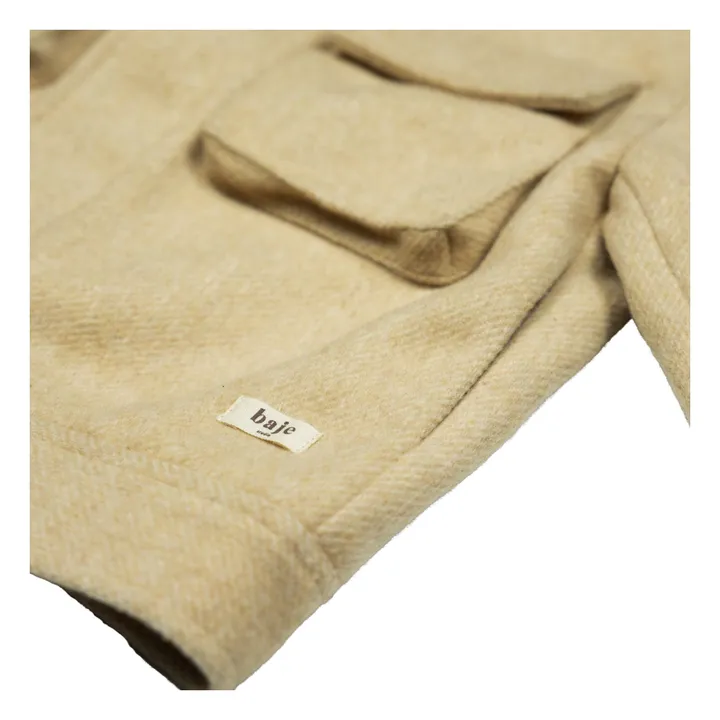 Mascot-Jacke aus Wolle | Sandfarben- Produktbild Nr. 4