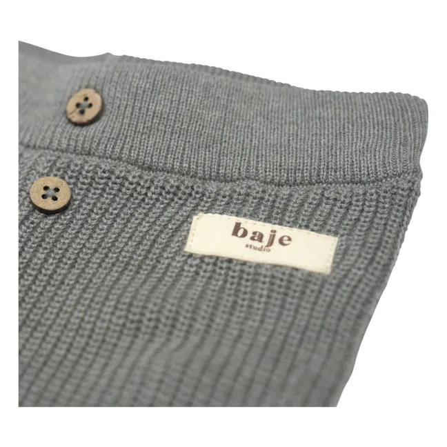 Pantalones de punto Brawdy | Azul Gris
