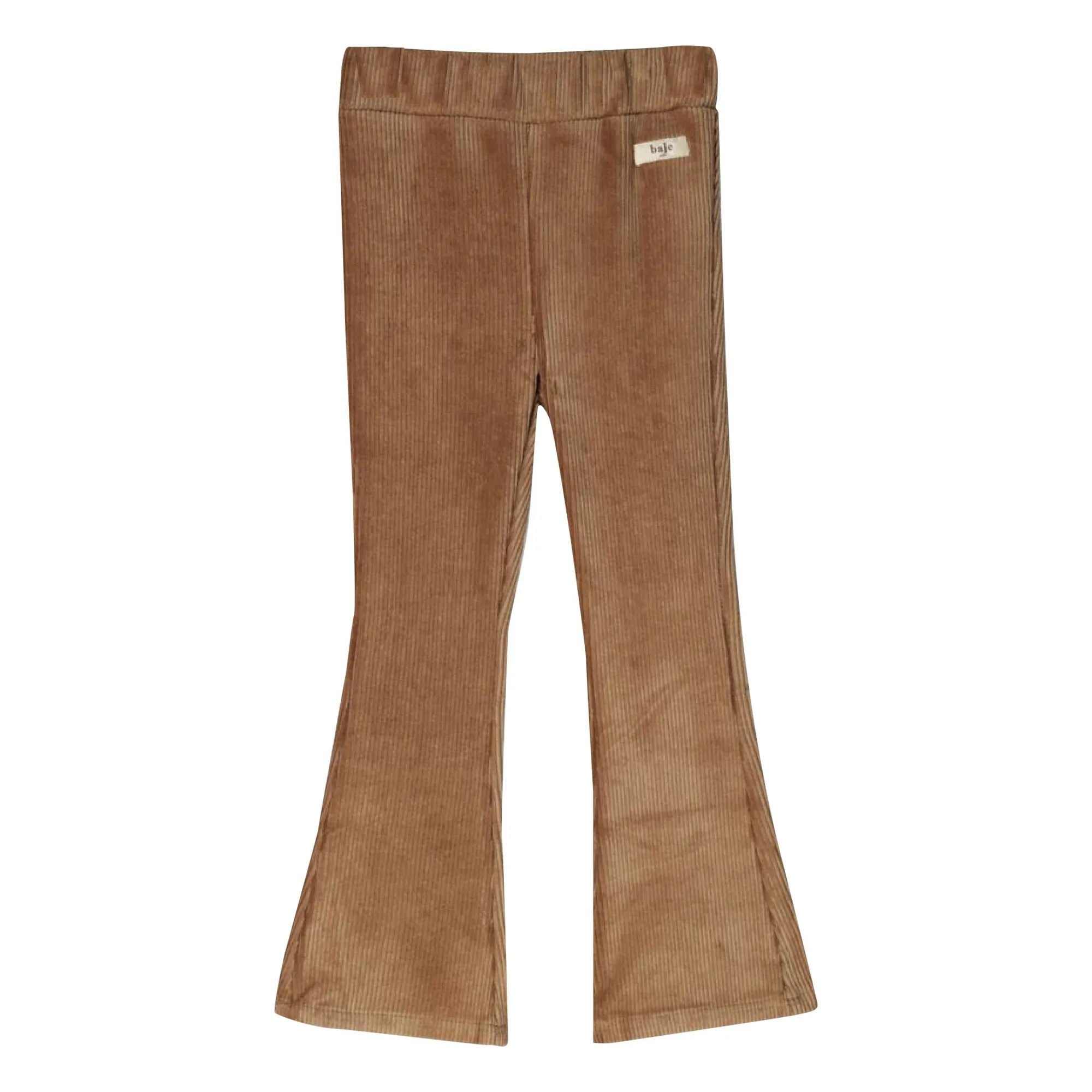 Baje Studio Taupe Brown Flare Yate Corduroy Legging