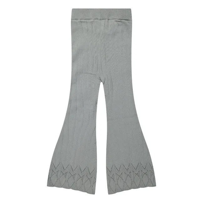 Malla de punto Flare Mary | Azul Gris