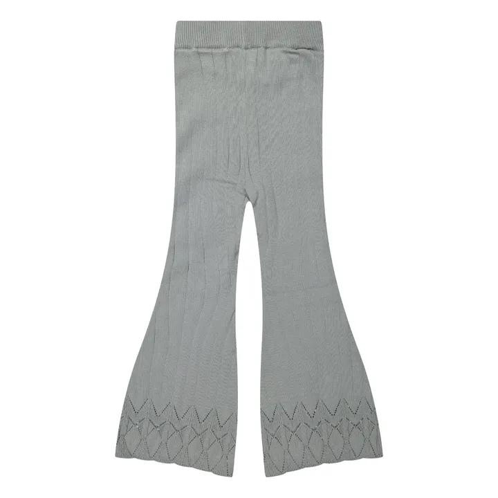 Gambale in maglia Flare Mary | Blu- Immagine del prodotto n°1