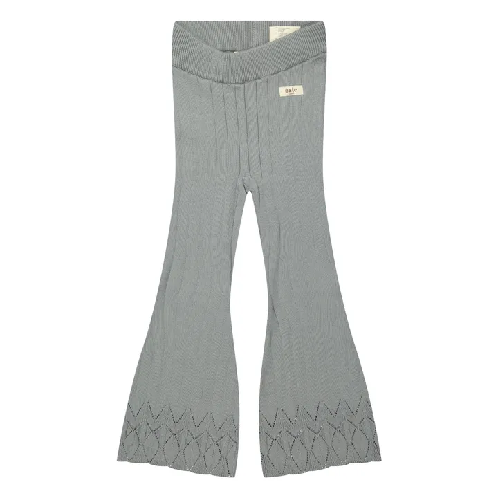 Gambale in maglia Flare Mary | Blu- Immagine del prodotto n°0