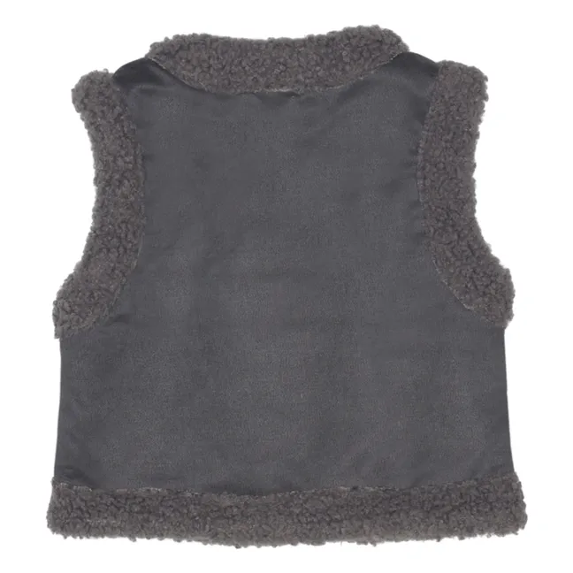 Chaleco sin mangas Syon Teddy | Violeta
