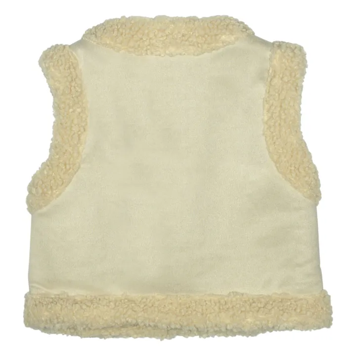 Gilet senza maniche Syon Teddy | Crema- Immagine del prodotto n°3