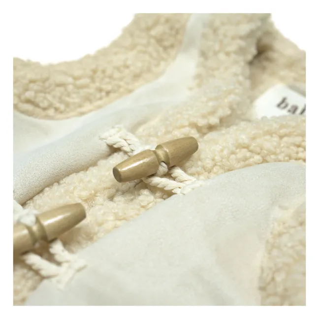 Gilet senza maniche Syon Teddy | Crema