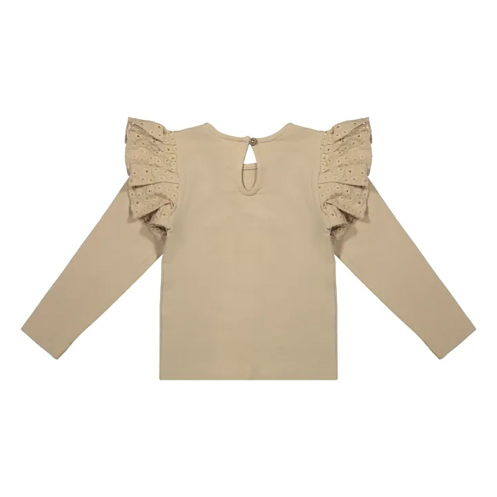 Maglietta Alicia Flying Sleeve | Sabbia- Immagine del prodotto n°2