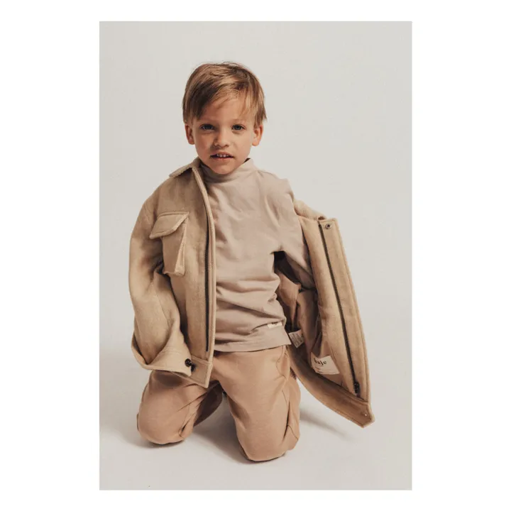 Mascot-Jacke aus Wolle | Sandfarben- Produktbild Nr. 2