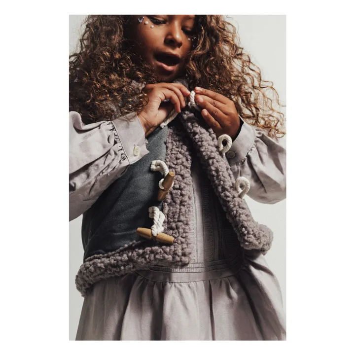 Gilet senza maniche Syon Teddy | Viola- Immagine del prodotto n°1