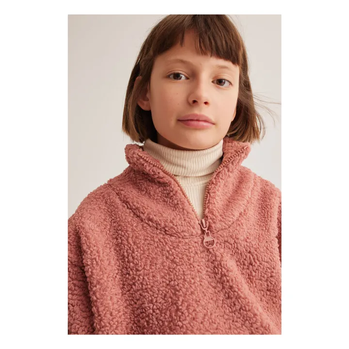 Sweat Val Polaire | Vieux Rose- Image produit n°4