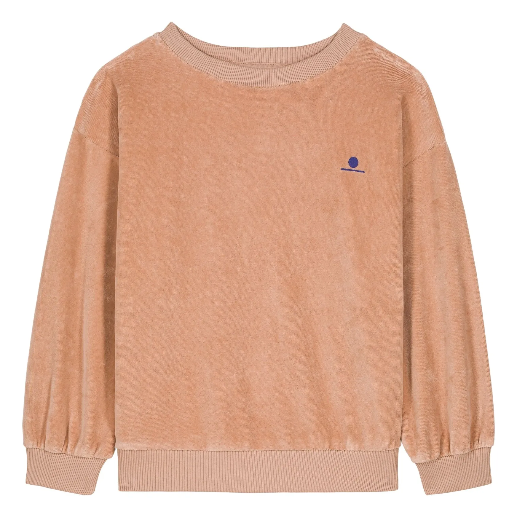 We Are Kids Peach Sweat Nat Velours Coton Bio