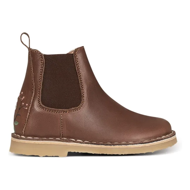 Botines Búho - Colección Uniqua | Marrón