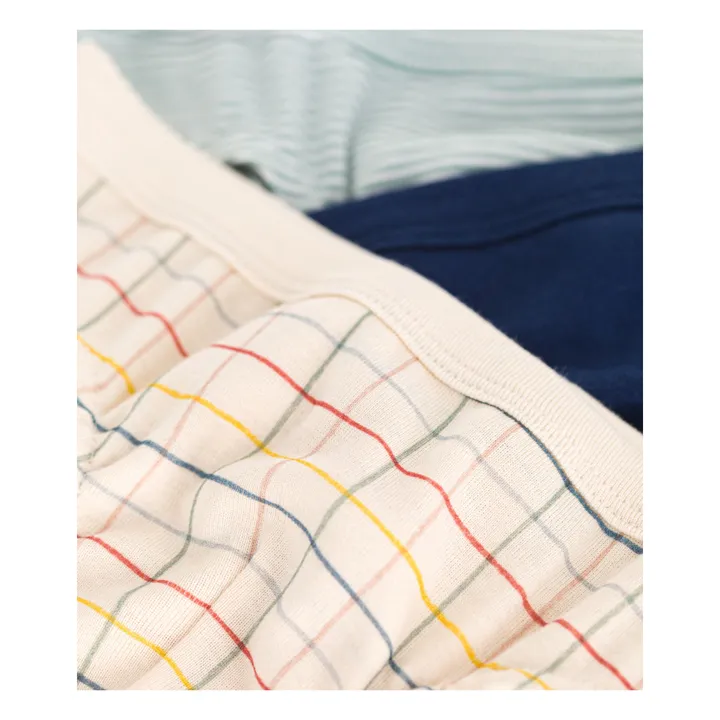 Juego de 3 calzoncillos para azulejos | Beige- Imagen del producto n°2