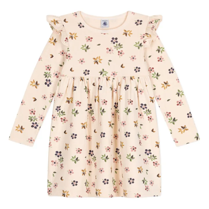 Vestido de flores Tubic | Beige- Imagen del producto n°0