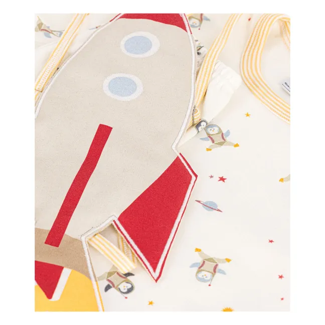 Pijama Disfraz Cohete Espacial | Blanco