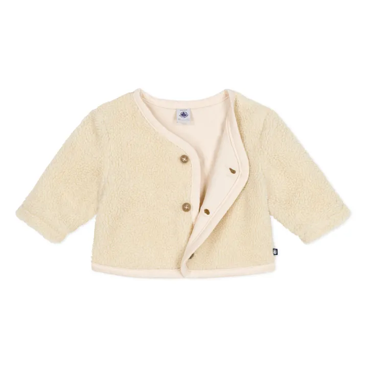 Sherpa Baby-Jacke | Beige- Produktbild Nr. 1