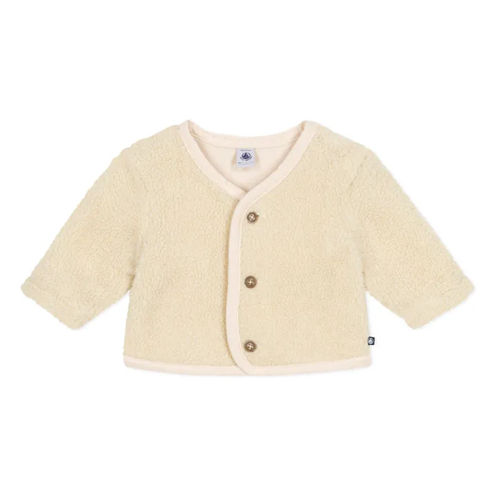 Sherpa Baby-Jacke | Beige- Produktbild Nr. 0