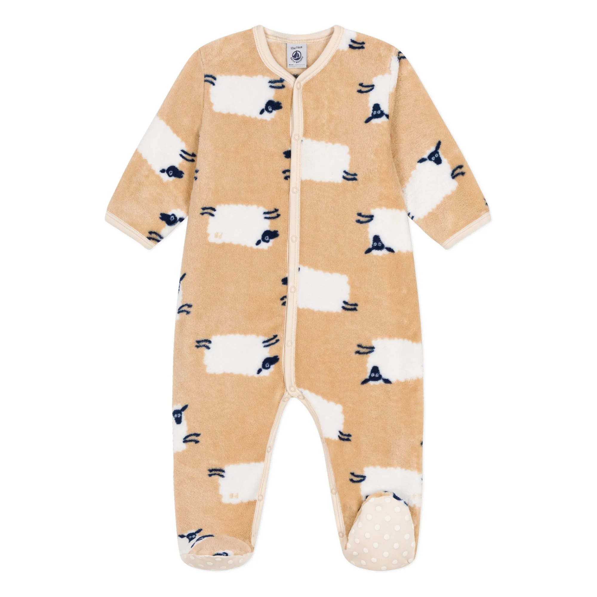 Petit Bateau Polar Baby Overpjama Camel Smallable