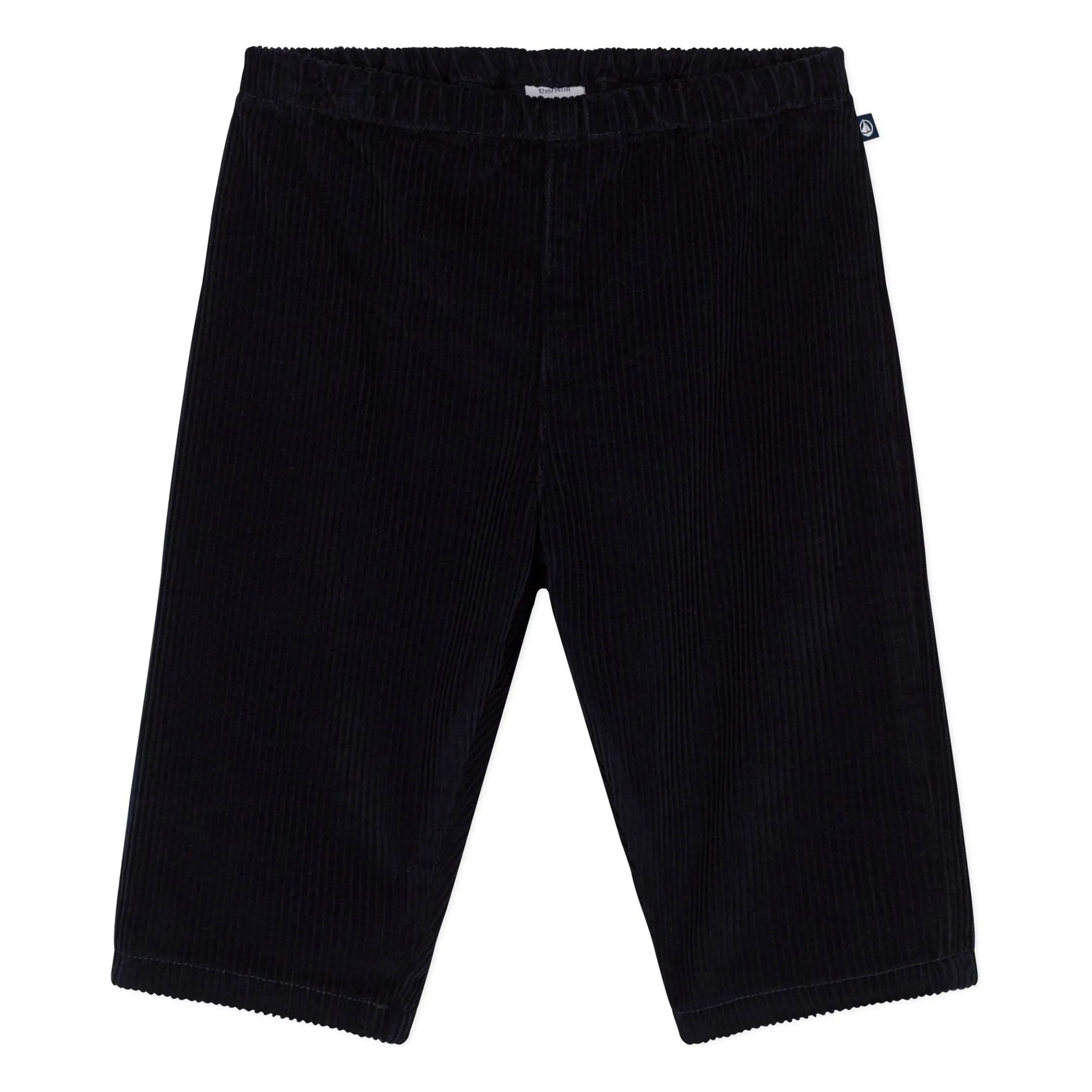 Petit Bateau Unisex Infant Navy Blue Baby Corduroy Pants