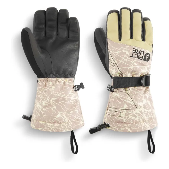 Guanti da sci di prova | Beige
