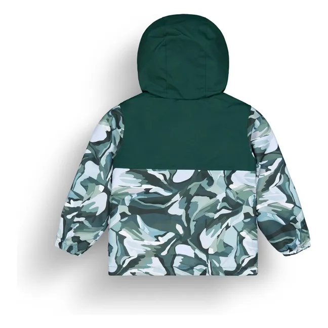 Giacca da sci innevata | Verde